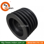 錐套皮帶輪SPB-5槽6槽 三角皮帶輪，漲緊式皮帶輪，傳動帶輪，皮帶盤，歐標皮帶輪，德標皮帶輪，鑄鐵或鑄鋼，鑄鋁皮帶輪